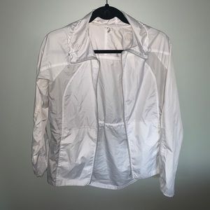 White Quick Dry Light Weight Jacket